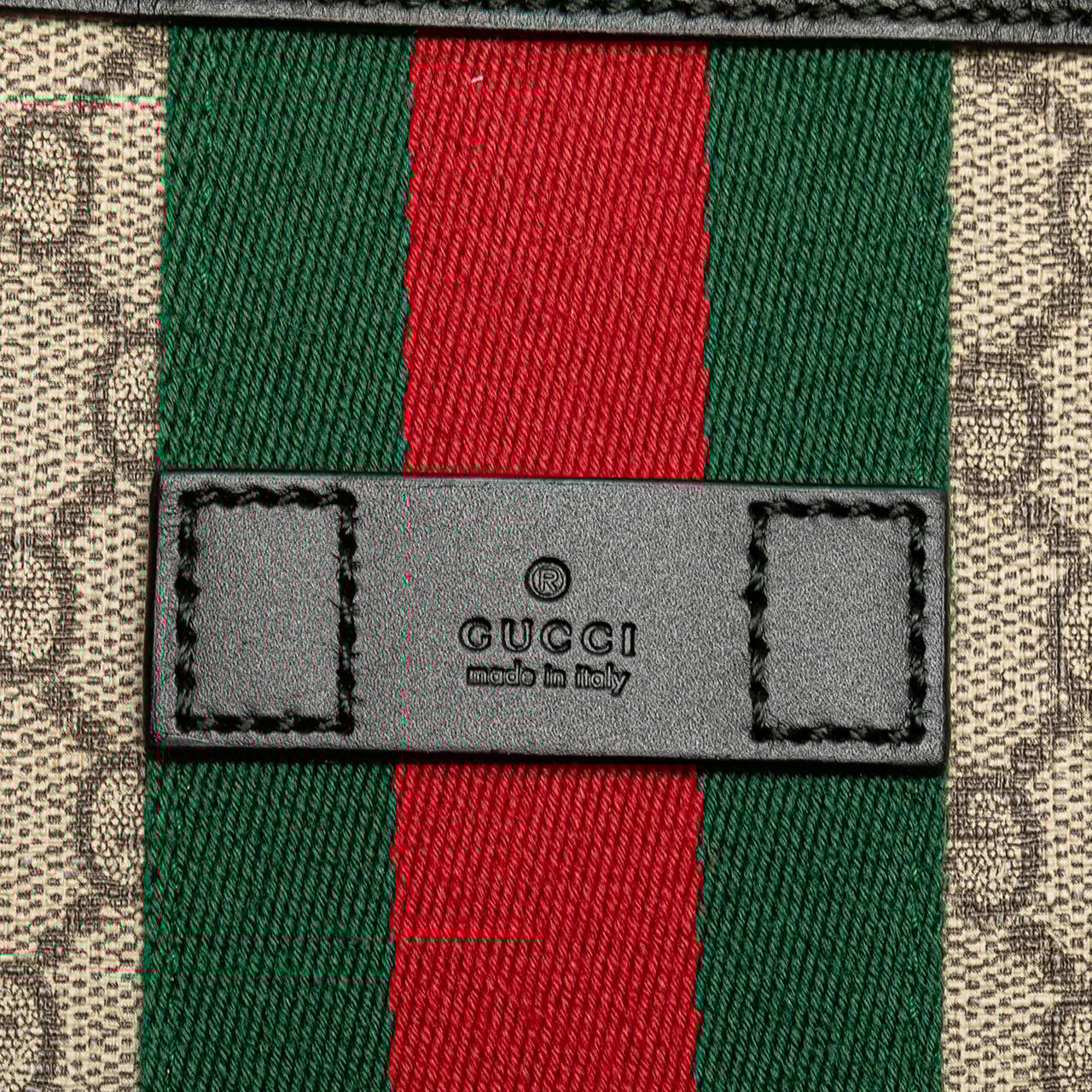 Gucci GG Supreme Web Crossbody Bruin
