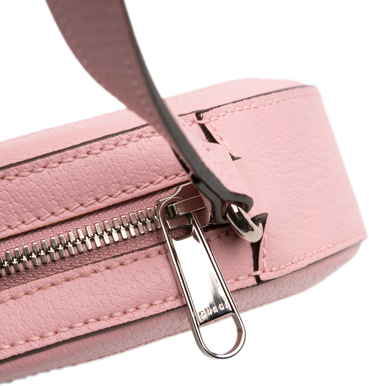 Gucci GG Supreme Psychedelic Round Crossbody Roze