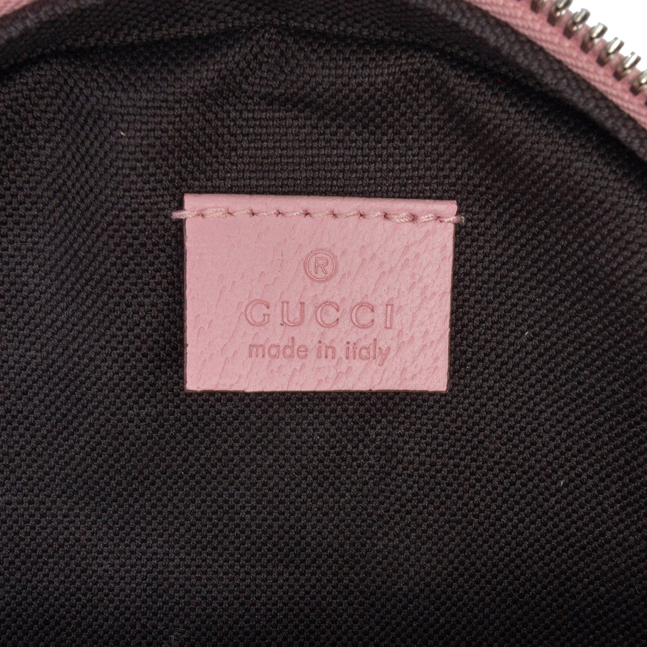 Gucci GG Supreme Psychedelic Round Crossbody Roze