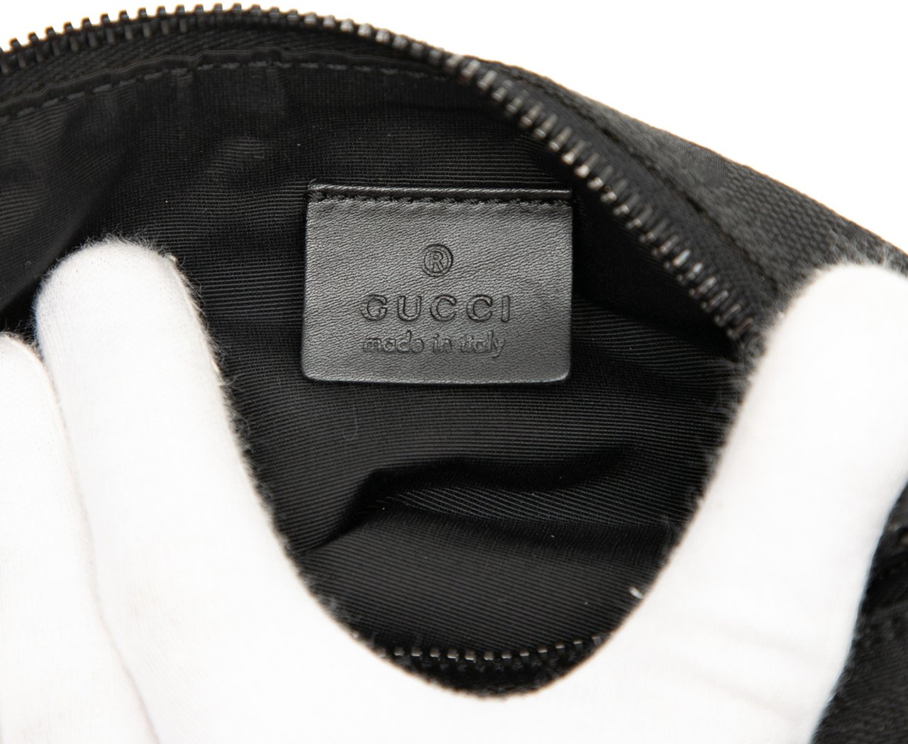 Gucci GG Canvas Shoulder Bag Zwart