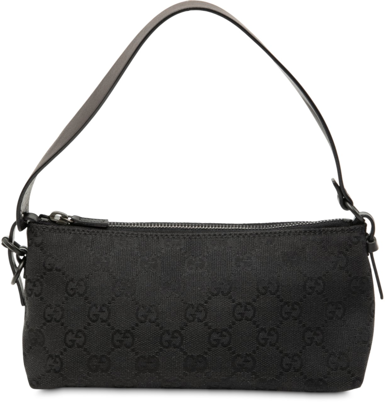 Gucci GG Canvas Shoulder Bag Zwart