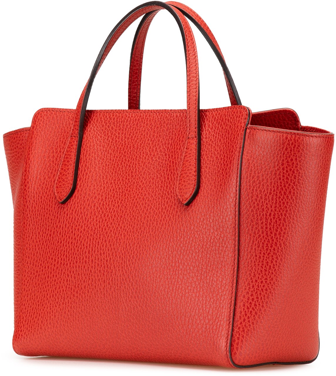 Gucci Mini Leather Swing Handbag Rood