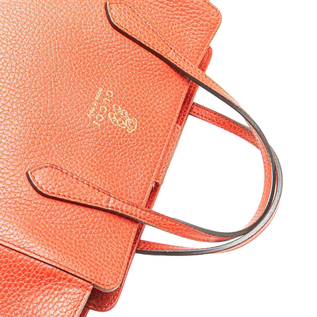 Gucci Mini Leather Swing Handbag Rood