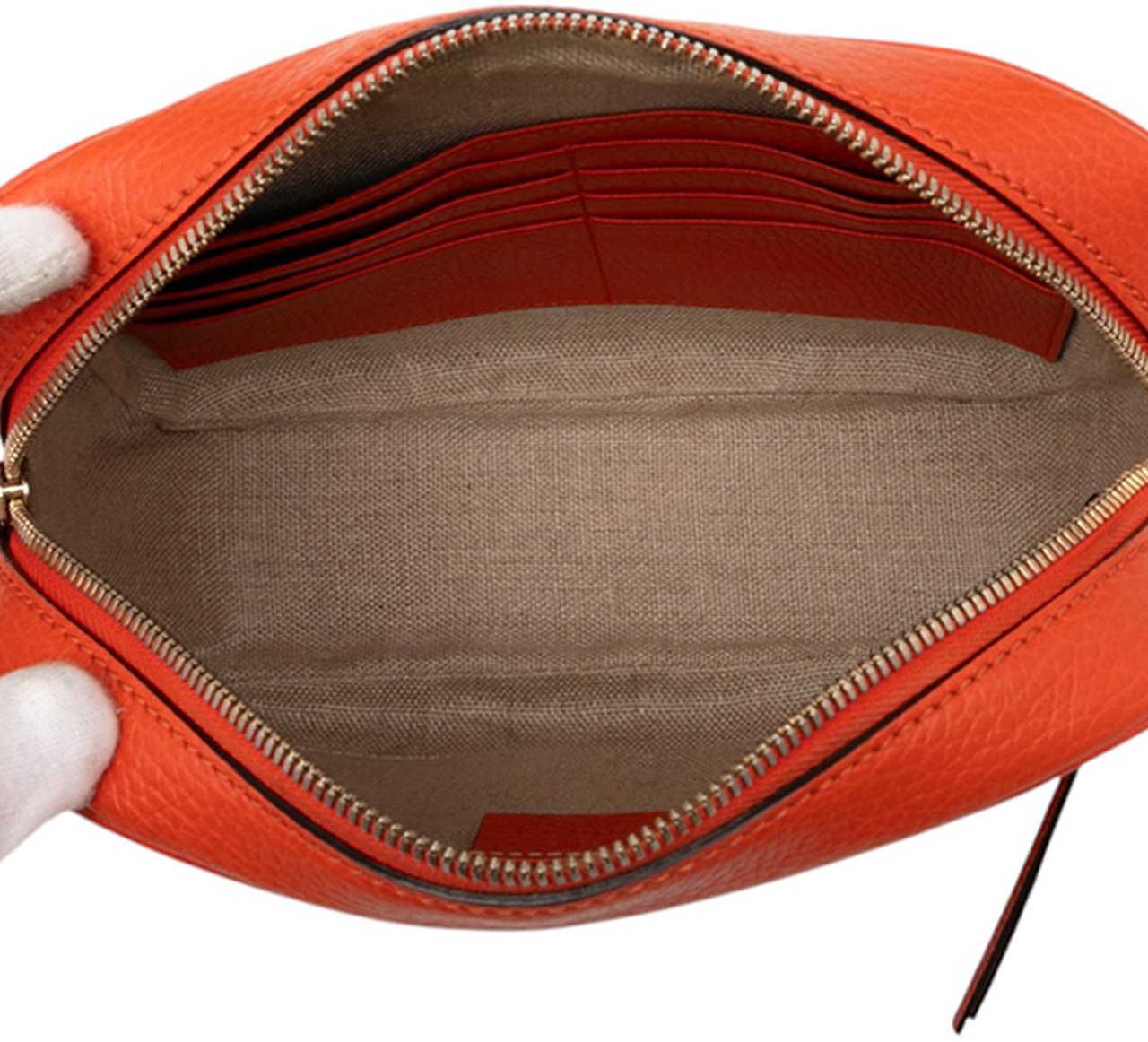 Gucci GG Canvas Bree Crossbody Bruin