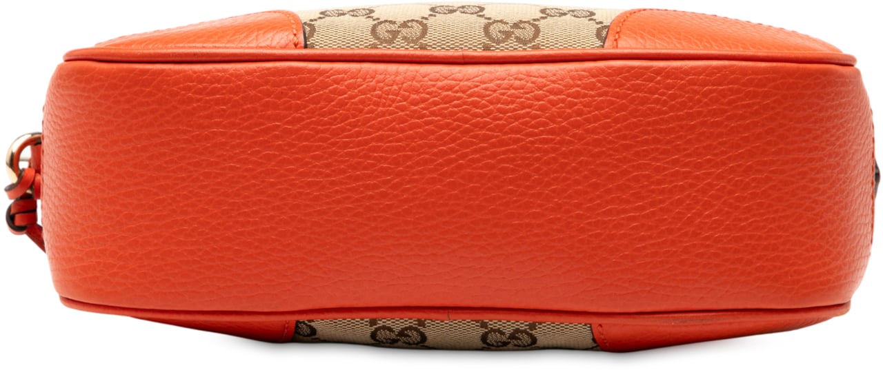 Gucci GG Canvas Bree Crossbody Bruin