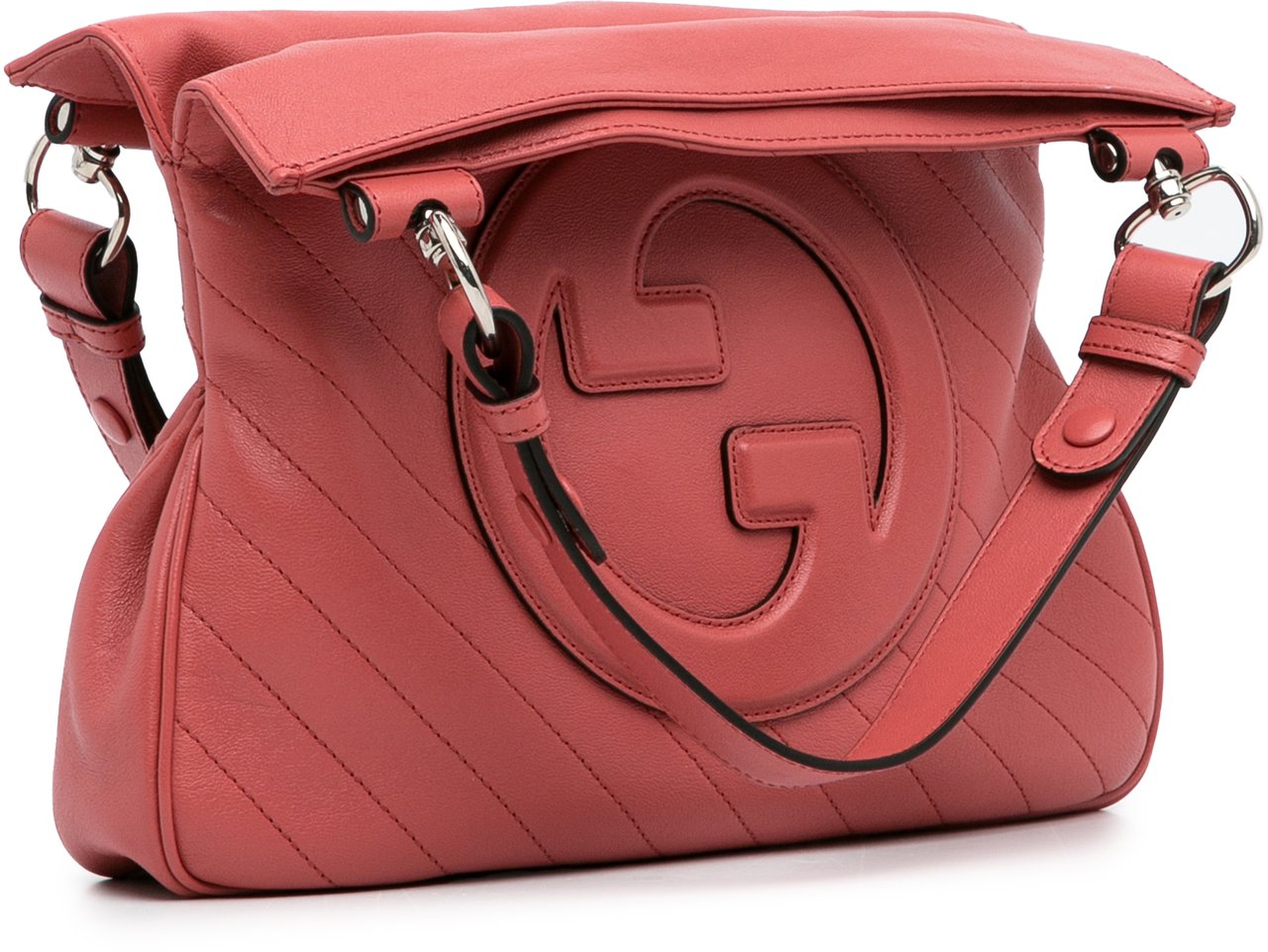 Gucci Small Blondie Satchel Roze