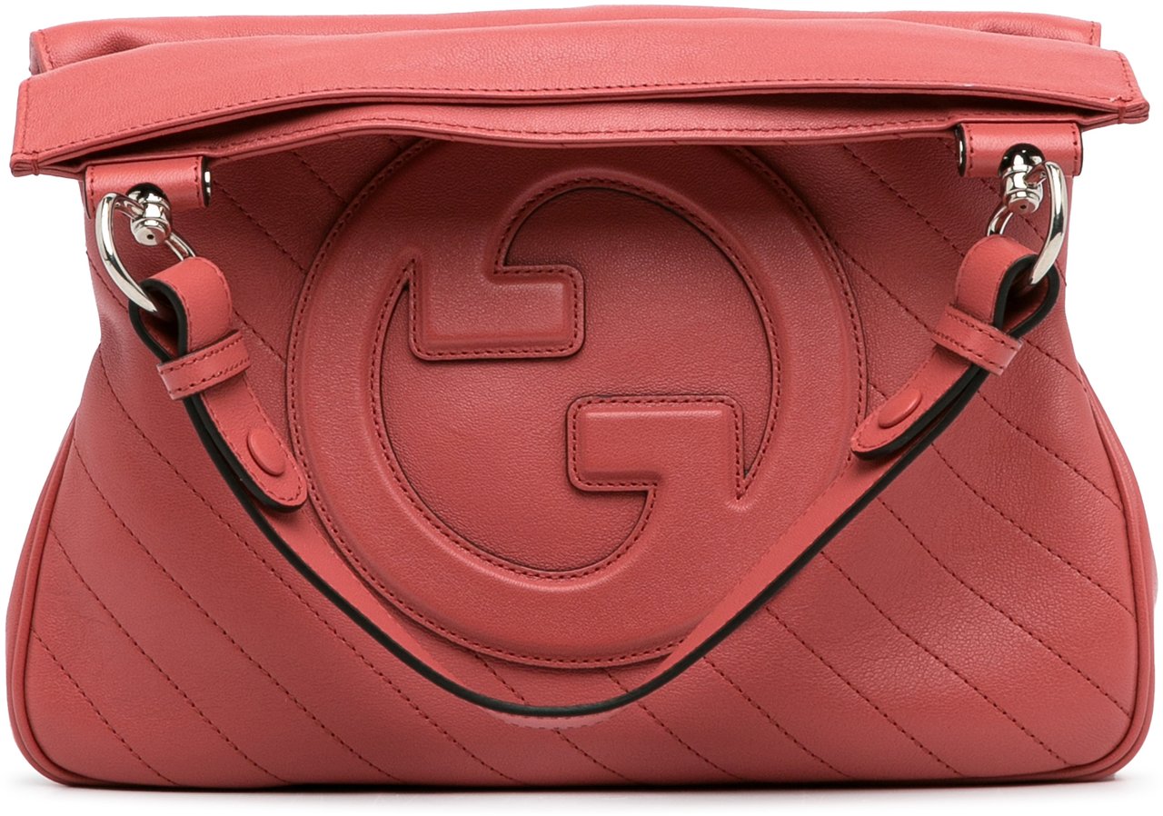 Gucci Small Blondie Satchel Roze