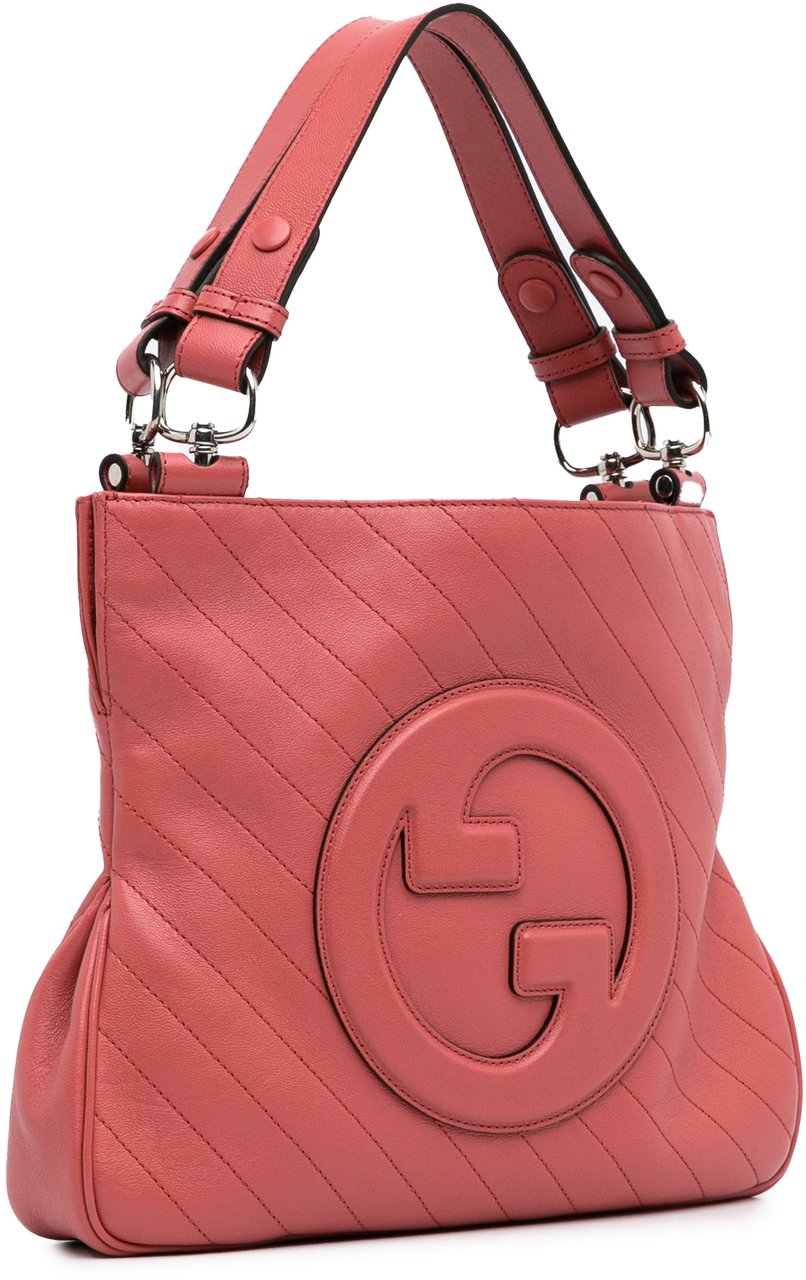 Gucci Small Blondie Satchel Roze