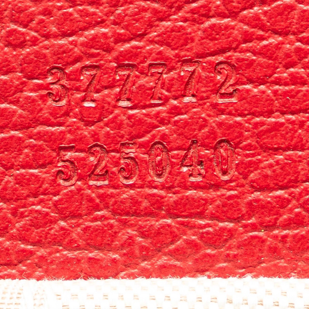 Gucci Calfskin Swing Top Handle Satchel Rood