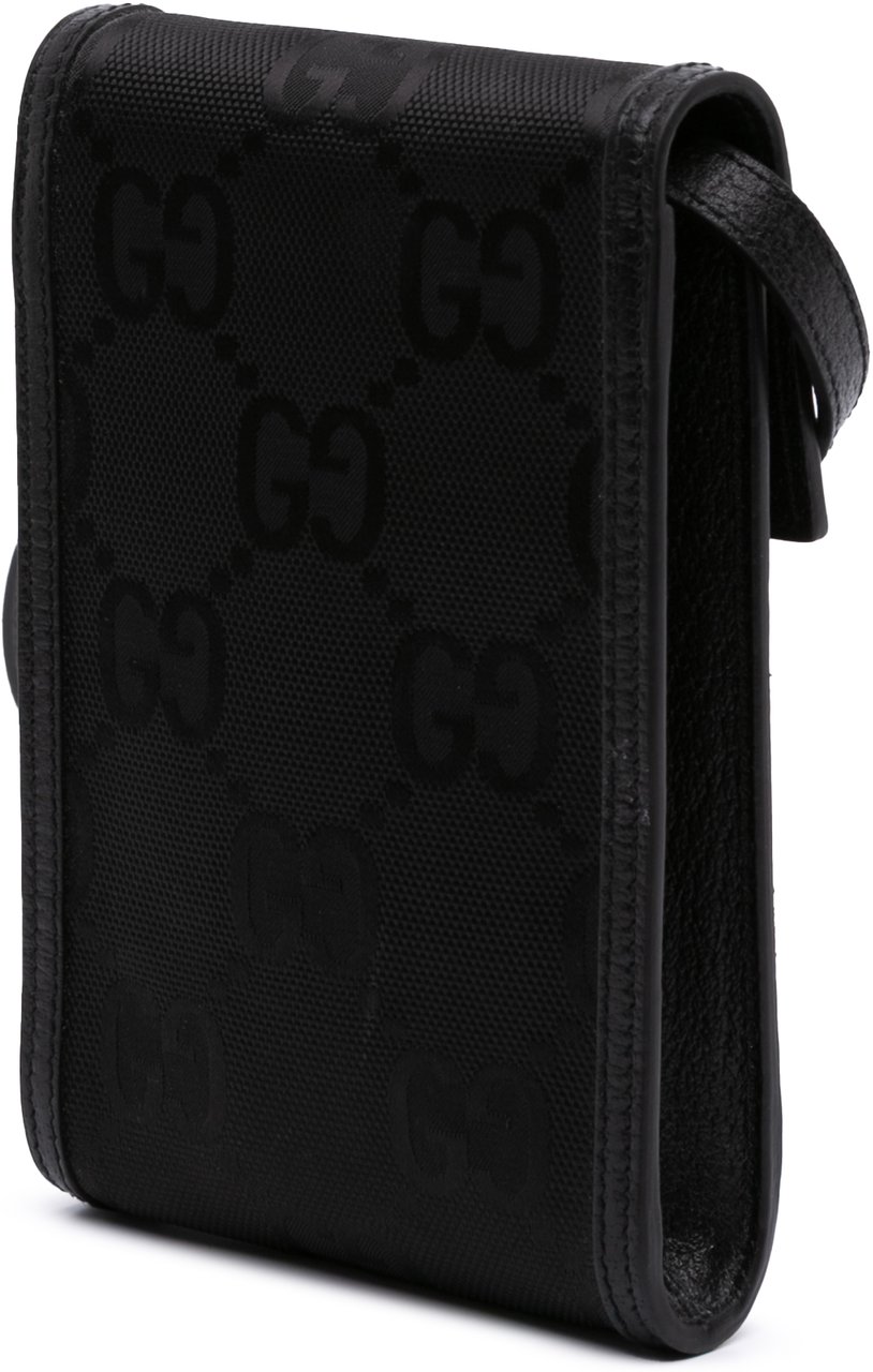 Gucci Mini GG Nylon Off The Grid Crossbody Zwart