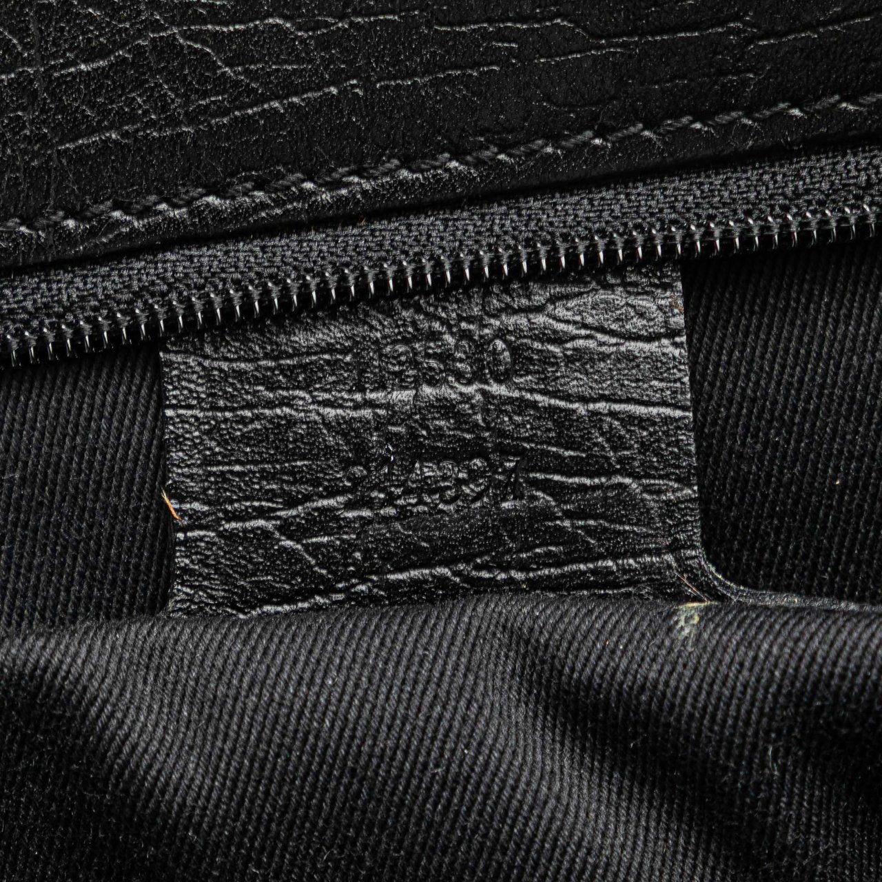 Gucci GG Canvas Bamboo Tote Zwart