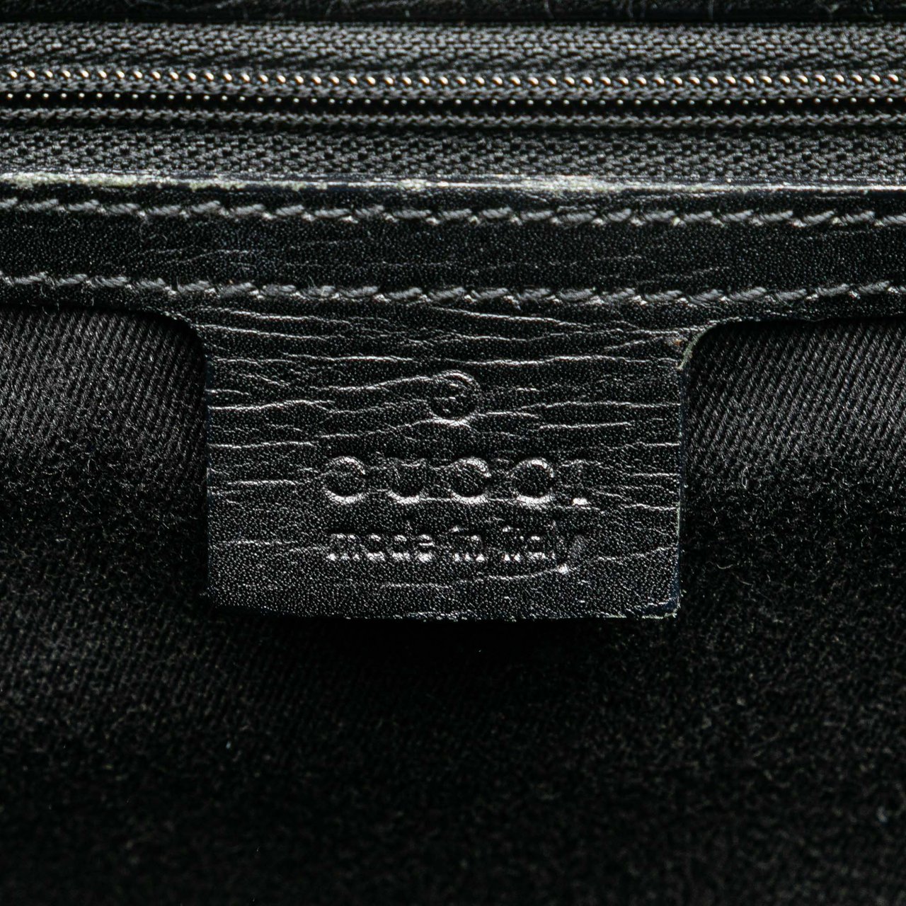 Gucci GG Canvas Bamboo Tote Zwart