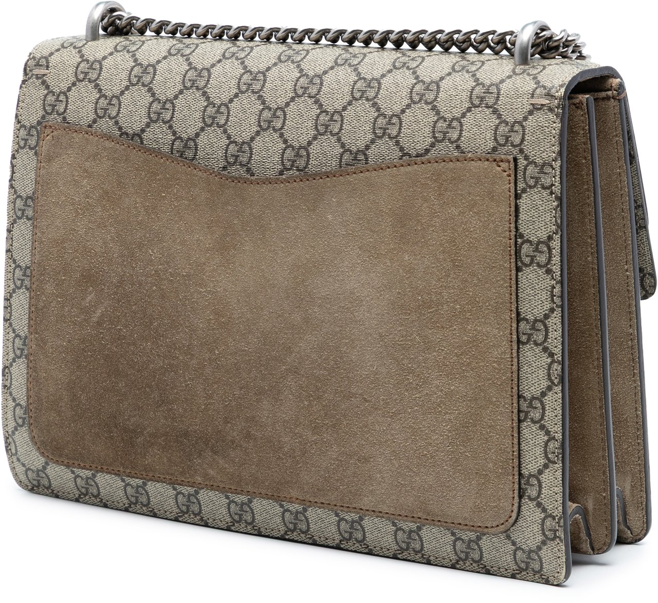 Gucci Medium GG Supreme Dionysus Shoulder Bag Bruin