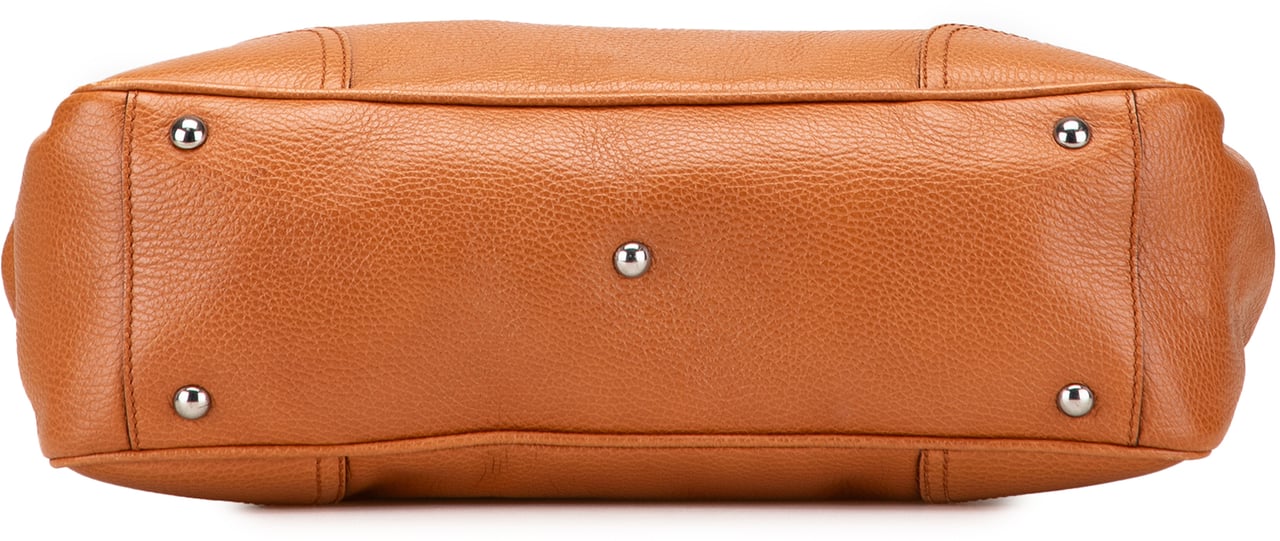 Gucci Leather Princy Tote Bruin