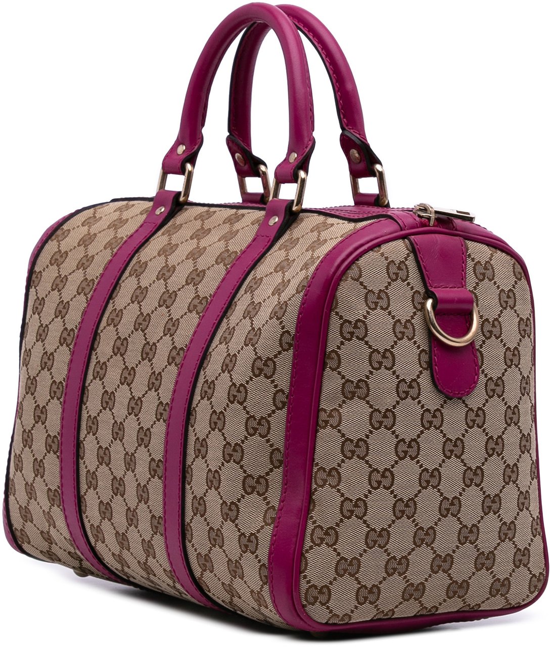 Gucci Medium GG Canvas Joy Boston Bag Bruin