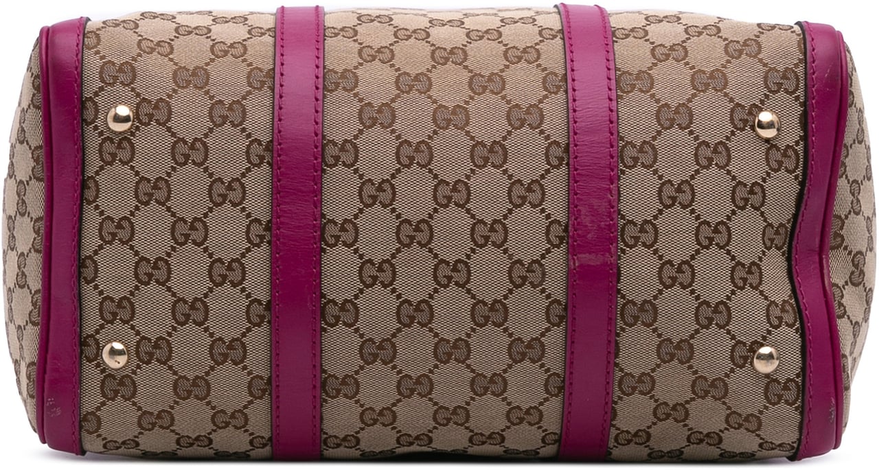 Gucci Medium GG Canvas Joy Boston Bag Bruin
