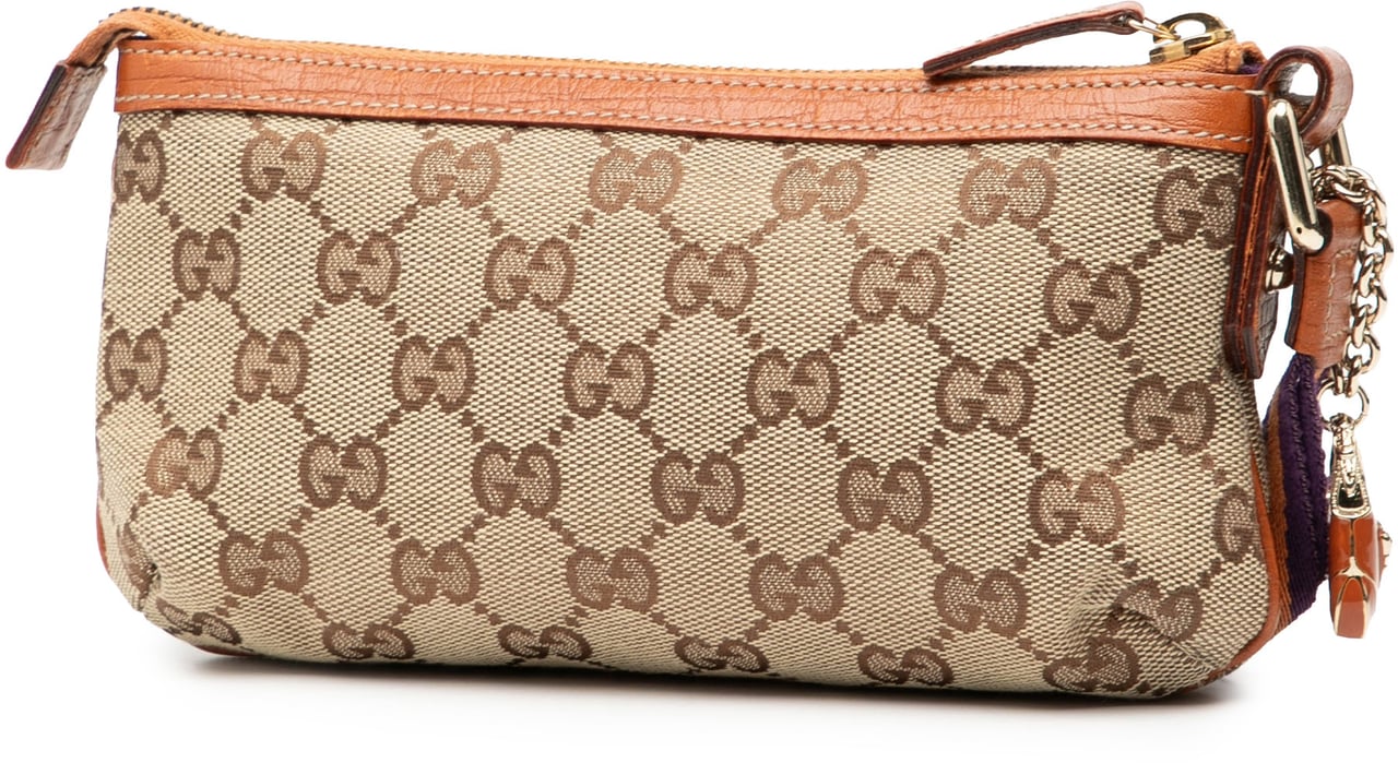 Gucci GG Canvas Jolicoeur Pochette Bruin