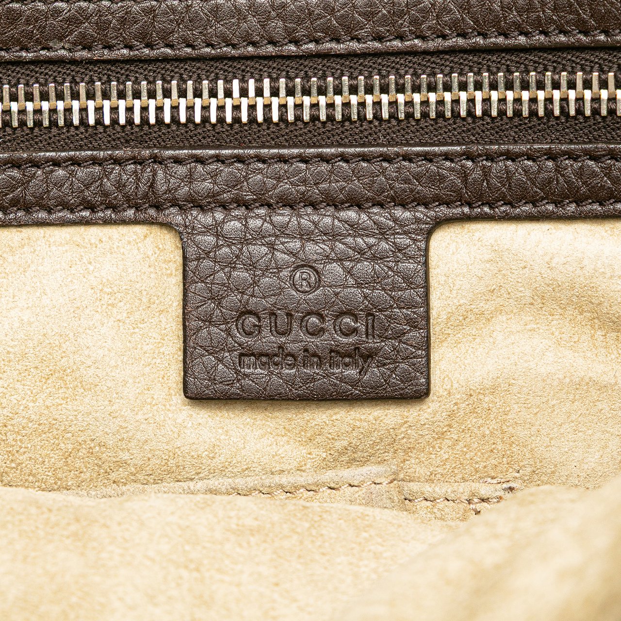 Gucci Leather Crossbody Bruin