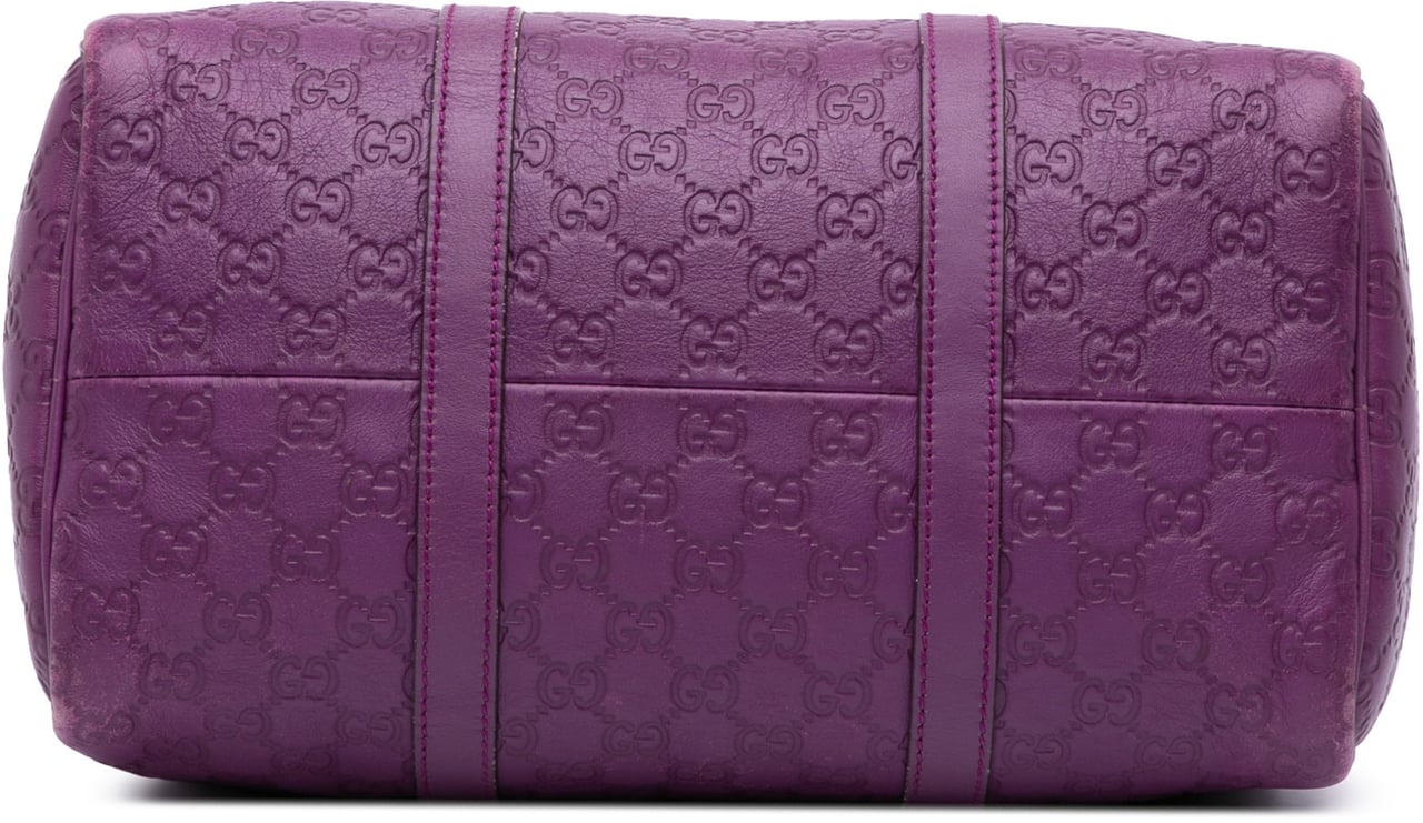 Gucci Medium Guccissima Joy Boston Bag Paars