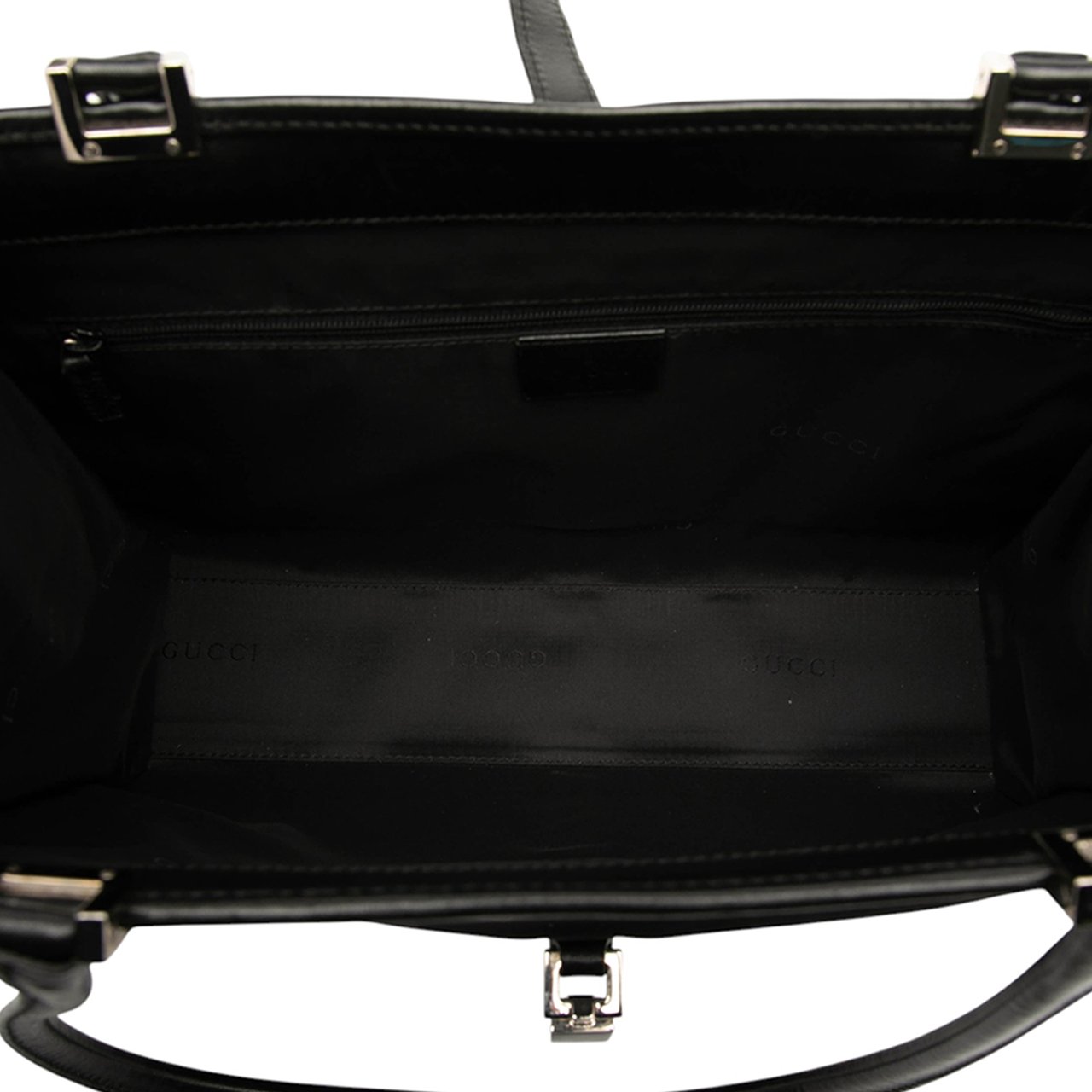 Gucci Nylon Jackie Tote Zwart