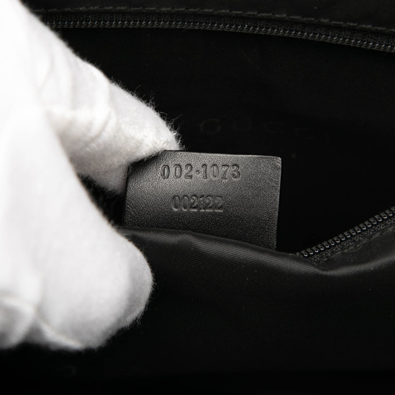 Gucci Nylon Jackie Tote Zwart