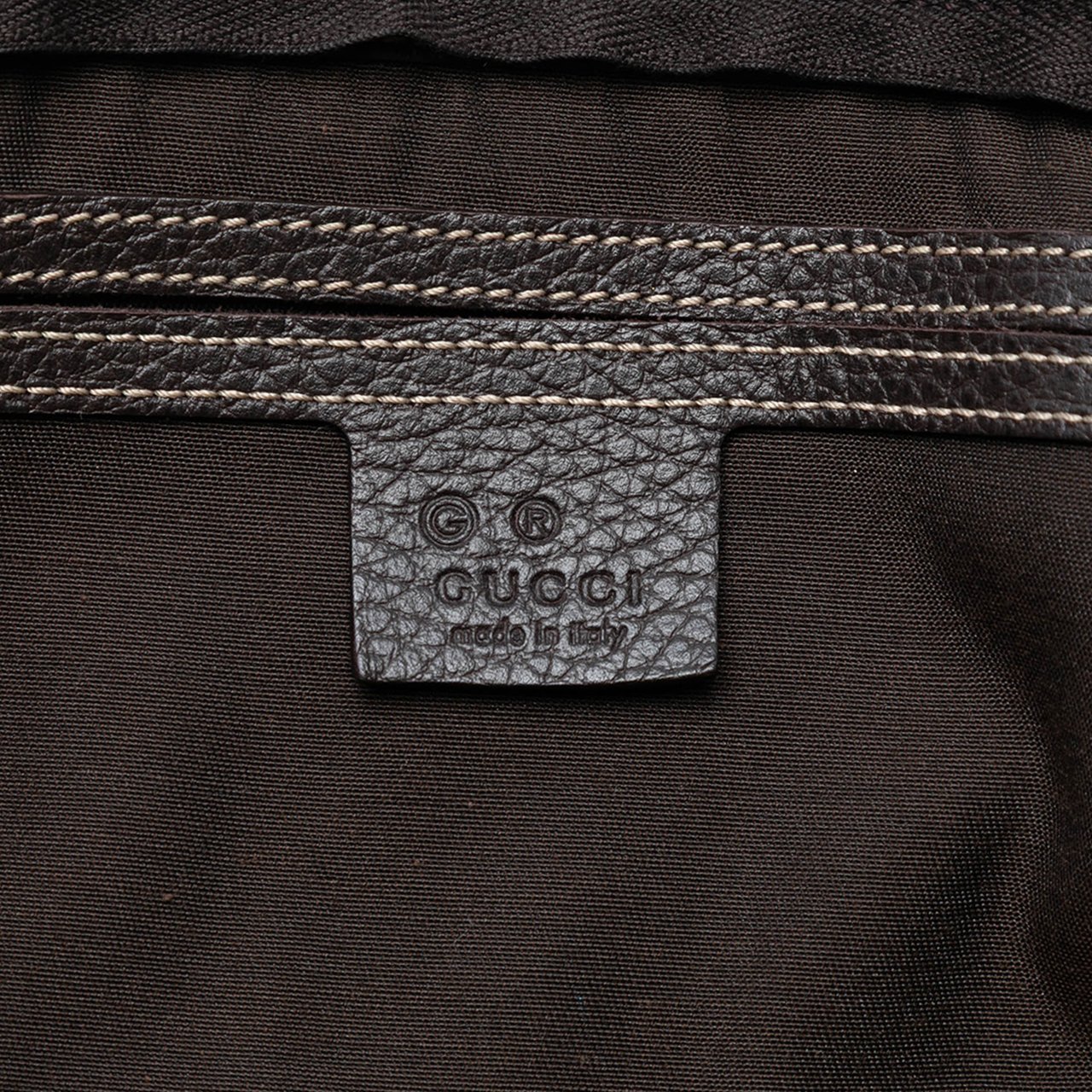 Gucci Medium GG Crystal Joy Boston Bag Bruin