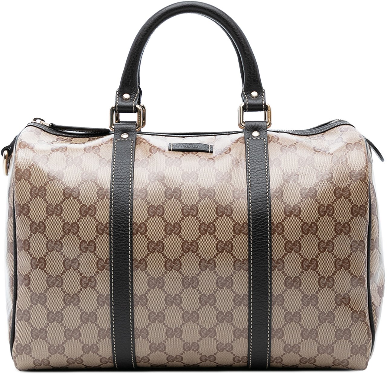 Gucci Medium GG Crystal Joy Boston Bag Bruin