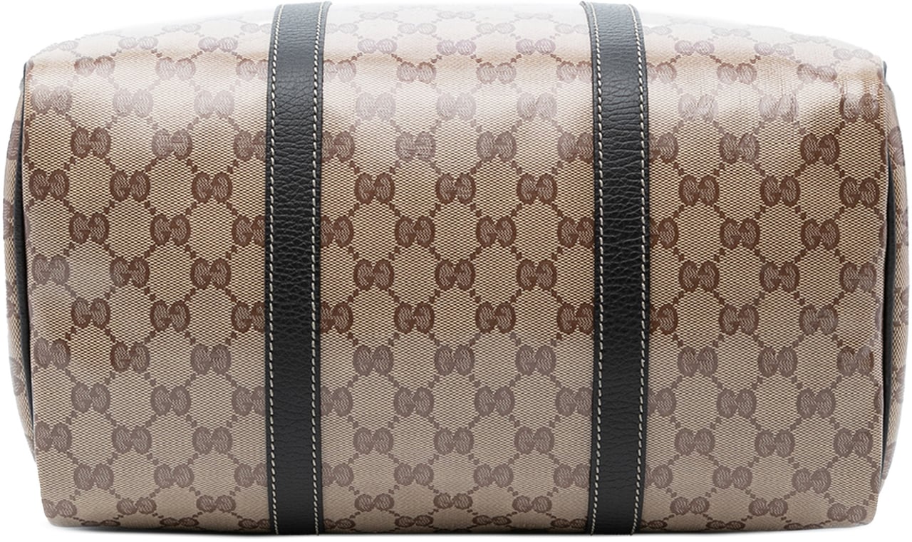 Gucci Medium GG Crystal Joy Boston Bag Bruin