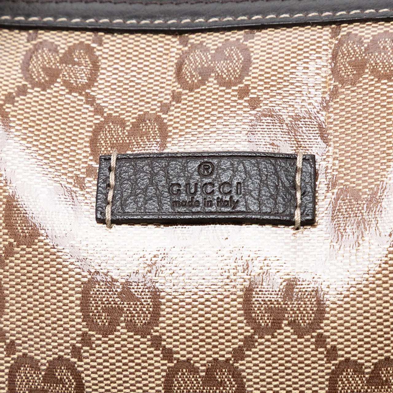Gucci Medium GG Crystal Joy Boston Bag Bruin
