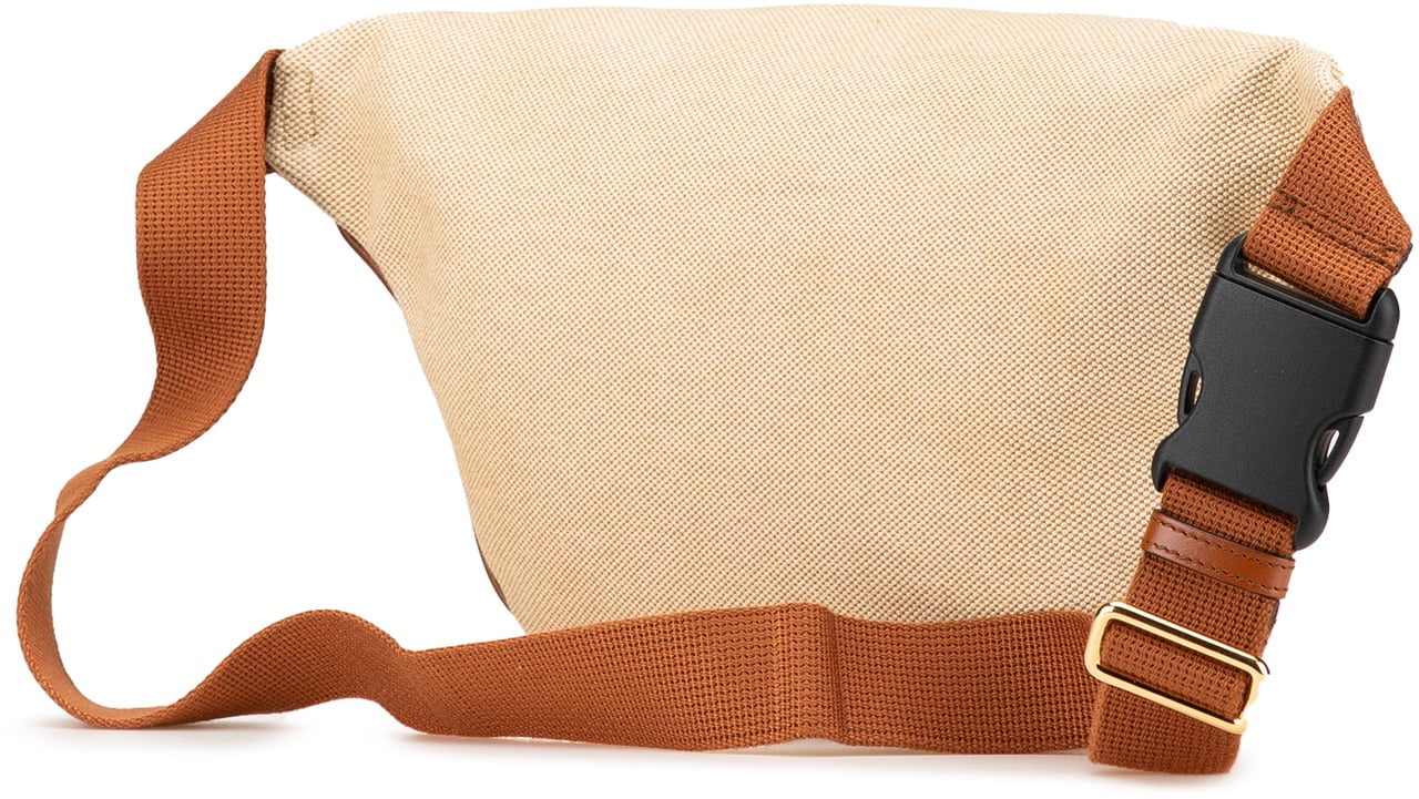 Gucci Canvas Web Belt Bag Bruin