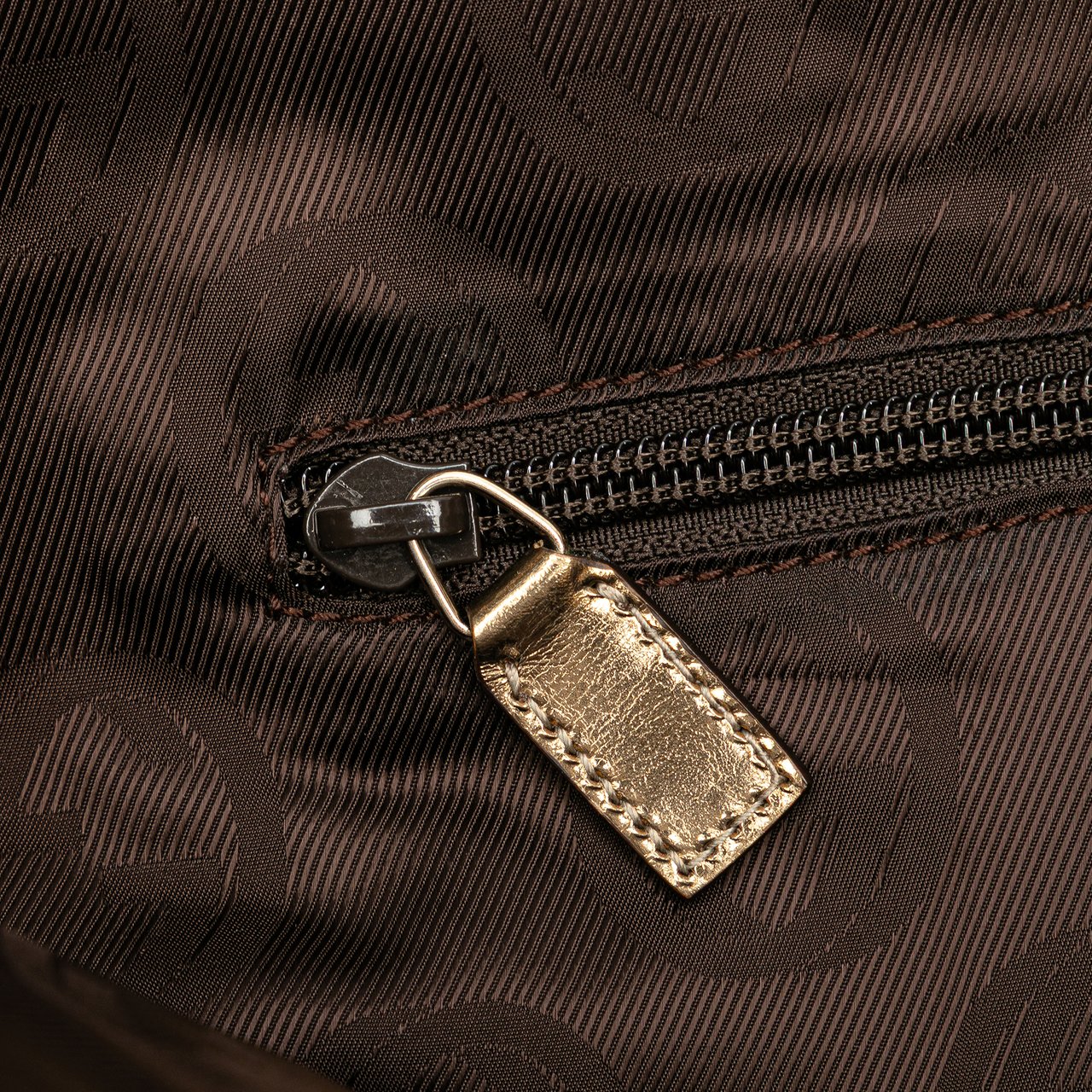 Gucci GG Canvas Web Tote Goud