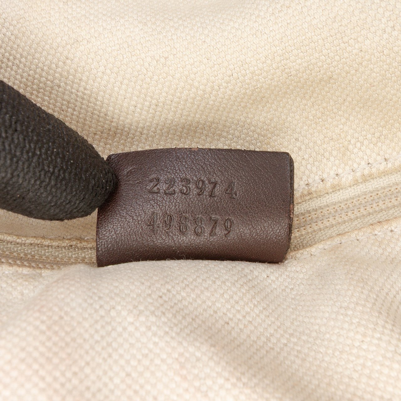 Gucci GG Canvas Sukey Satchel Bruin