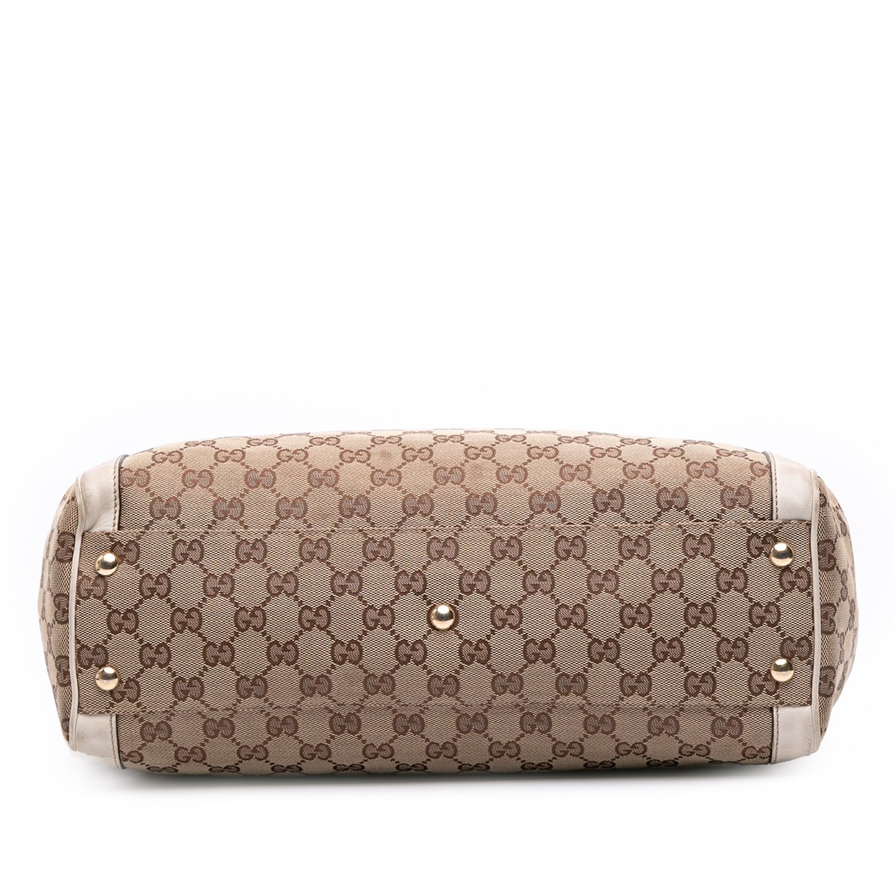 Gucci GG Canvas Trophy Tote Bruin