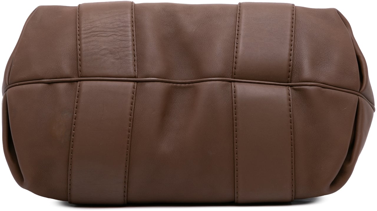 Gucci Leather Smilla Satchel Bruin