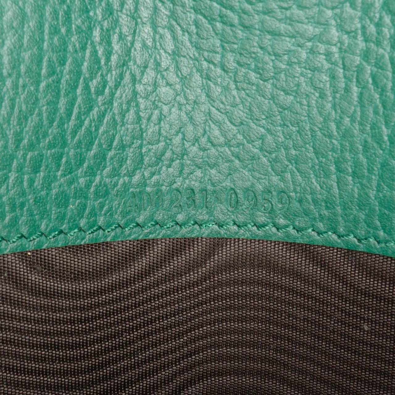 Gucci Leather Dionysus Wallet on Chain Groen