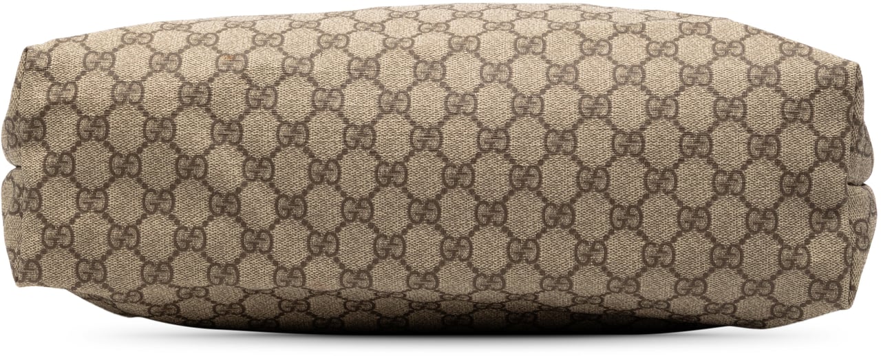 Gucci Medium GG Supreme Web Loop Tote Bruin