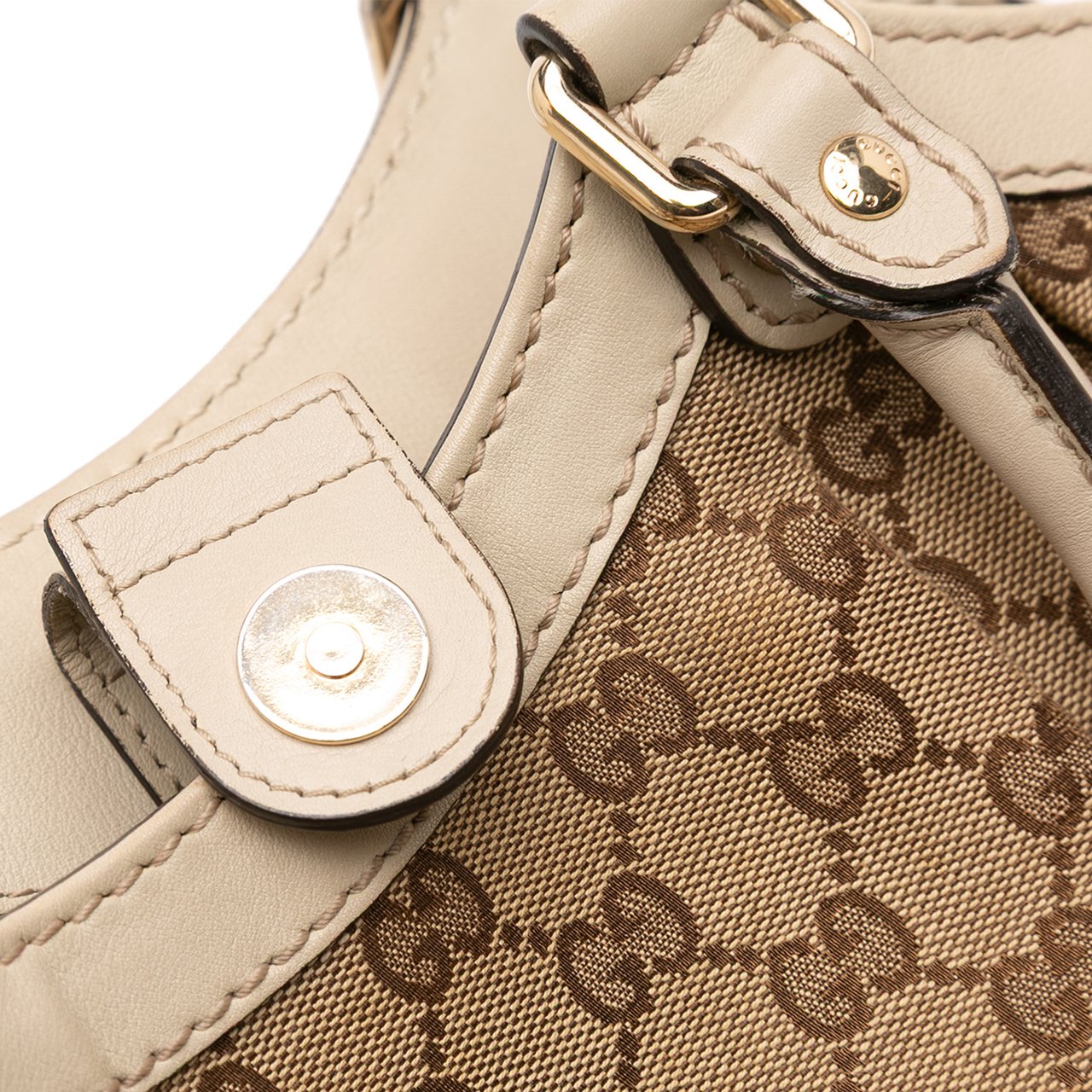 Gucci Medium GG Canvas Sukey Tote Bruin