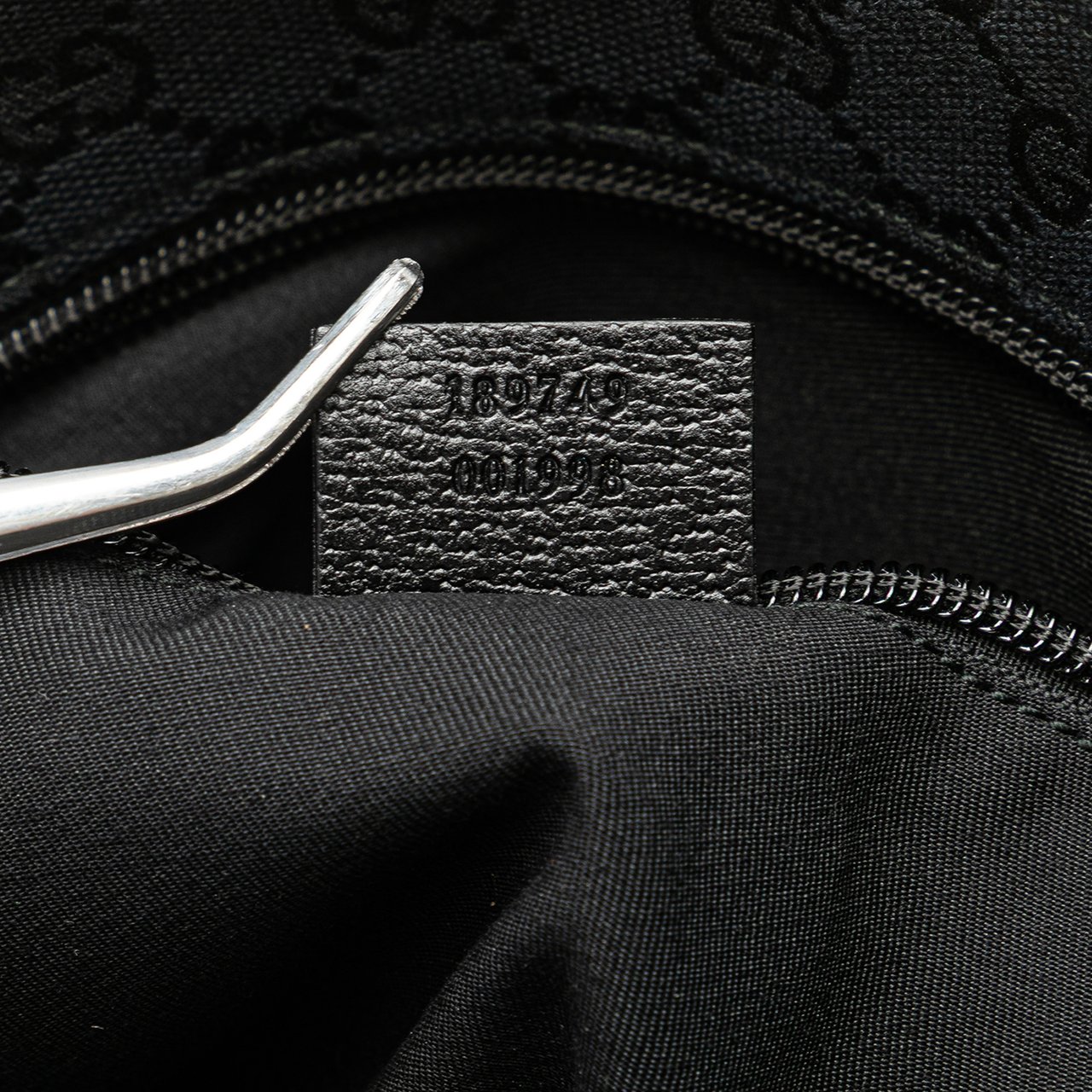 Gucci GG Canvas Web Crossbody Zwart