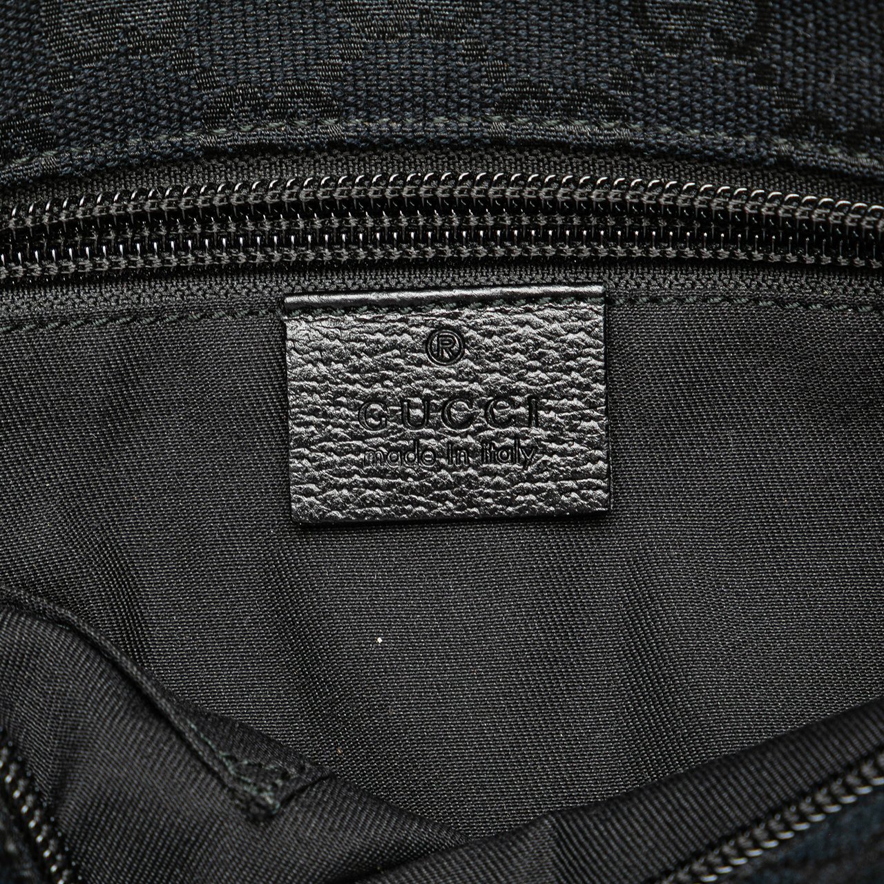 Gucci GG Canvas Web Crossbody Zwart