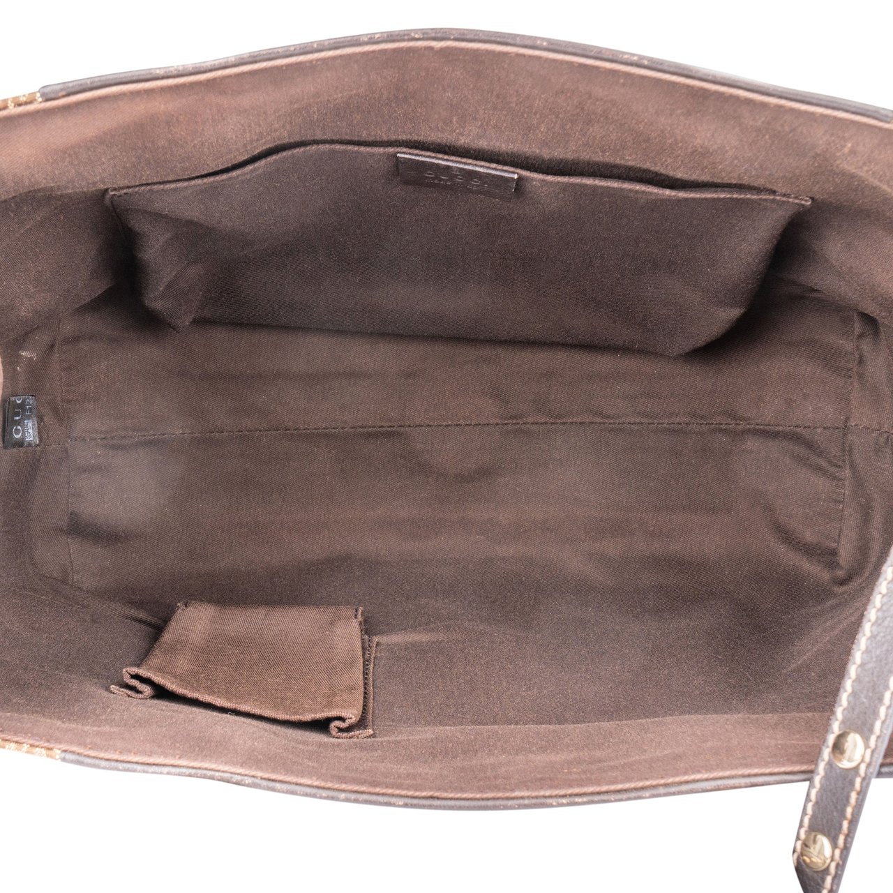 Gucci Gucci GG Monogram Leather Flower Handbag Divers