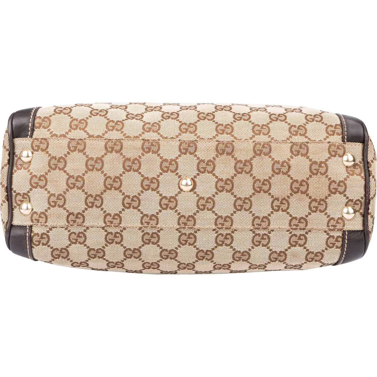 Gucci Gucci GG Monogram Leather Flower Handbag Divers