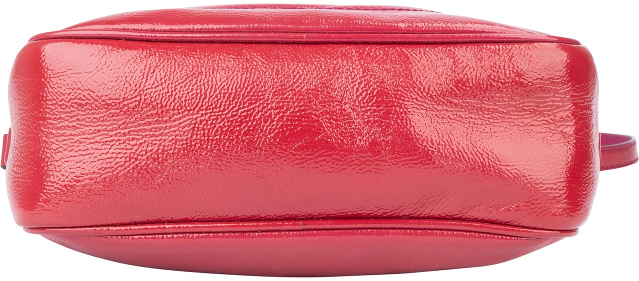 Gucci Gucci Patent Leather GG Soho Crossbody Bag Divers