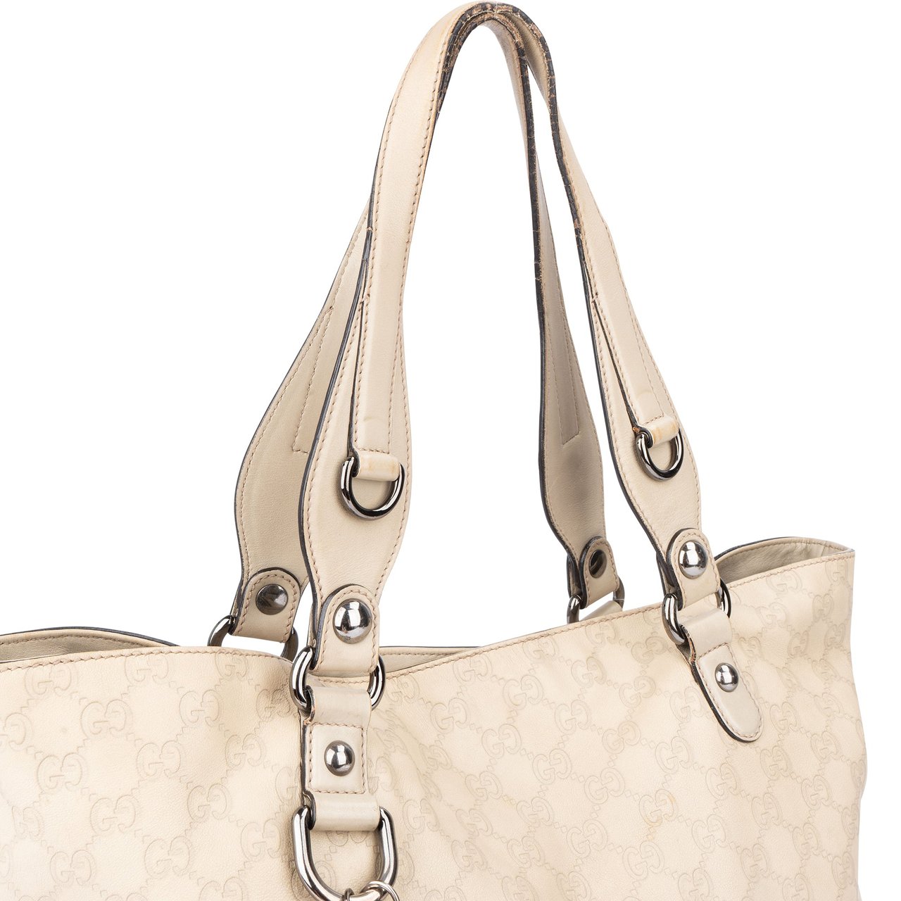 Gucci Gucci GG Leather Monogram Horsebit Divers