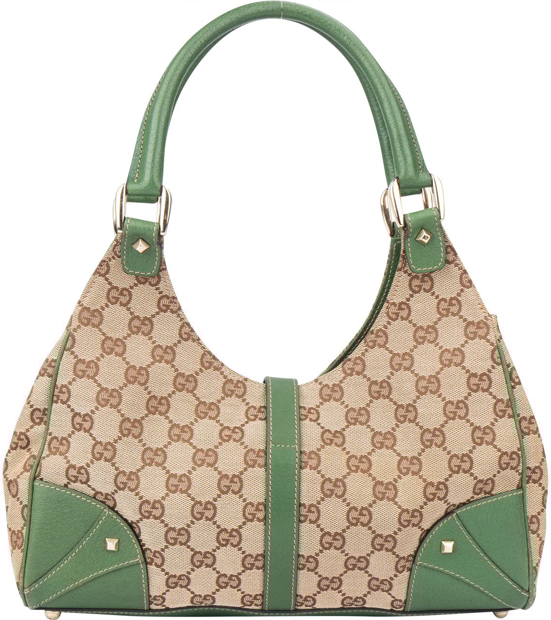 Gucci Gucci GG Monogram Spikes Jackie Handbag Divers