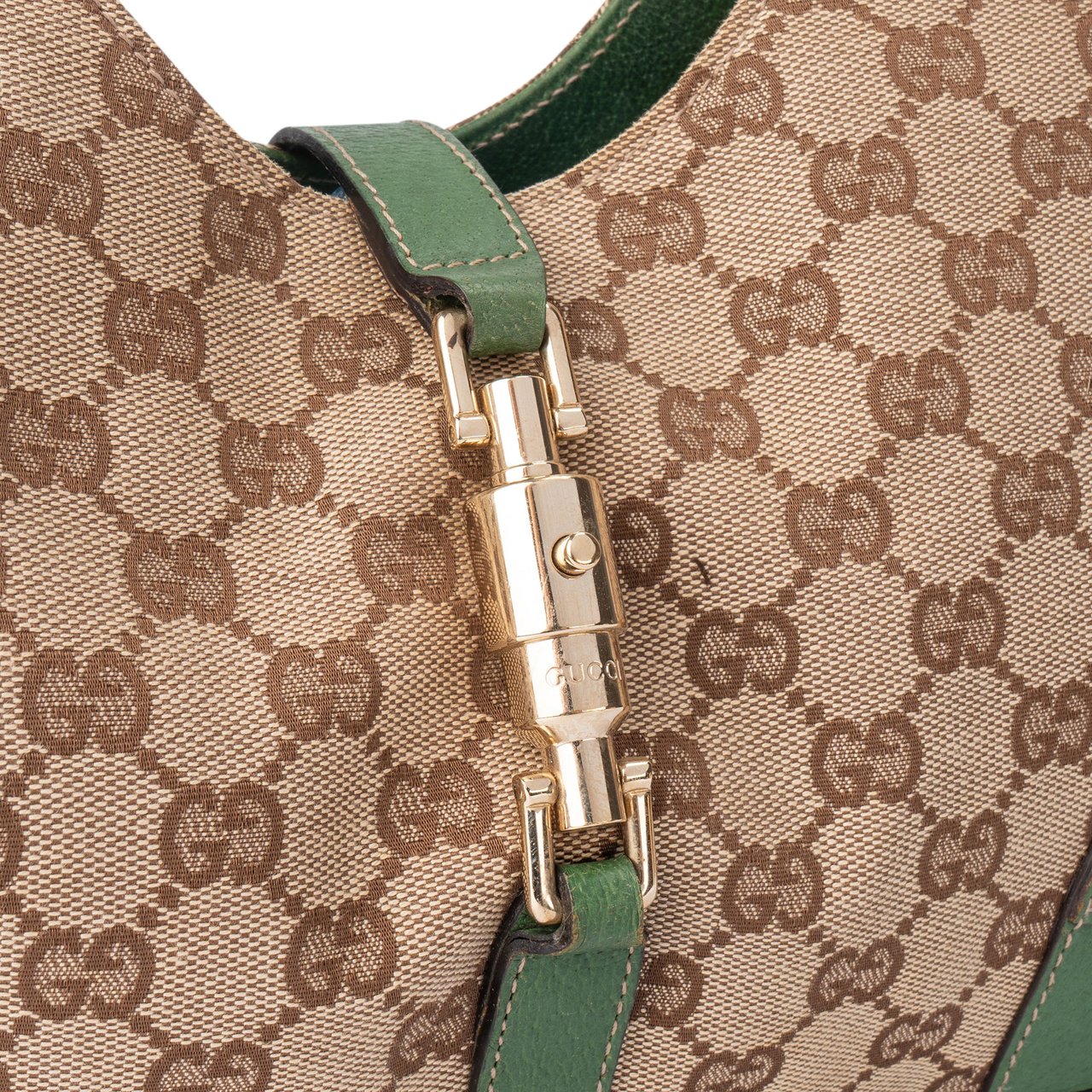 Gucci Gucci GG Monogram Spikes Jackie Handbag Divers