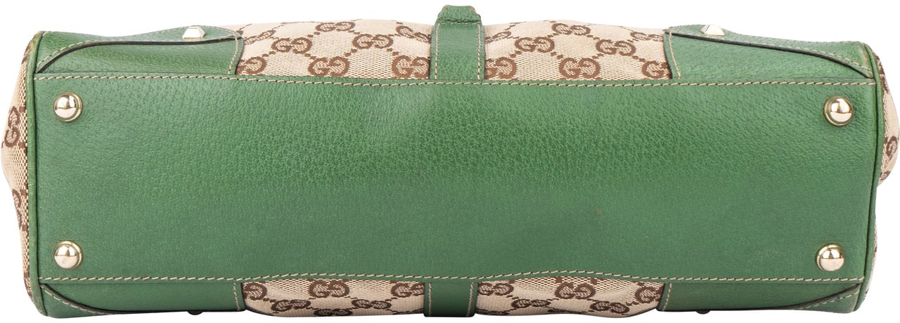 Gucci Gucci GG Monogram Spikes Jackie Handbag Divers