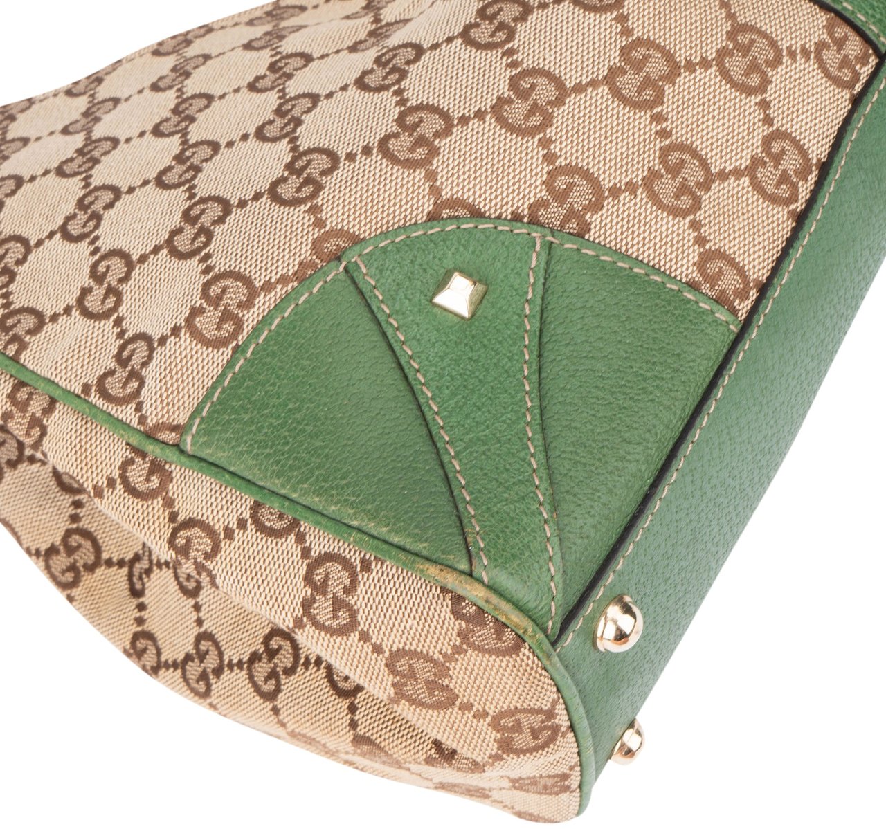 Gucci Gucci GG Monogram Spikes Jackie Handbag Divers