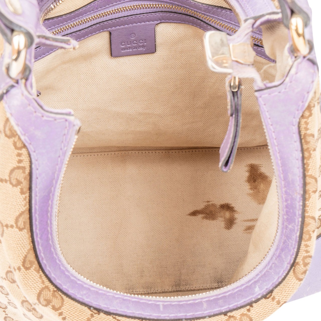 Gucci Gucci GG Monogram Lovely Heart Hobo Bag Divers