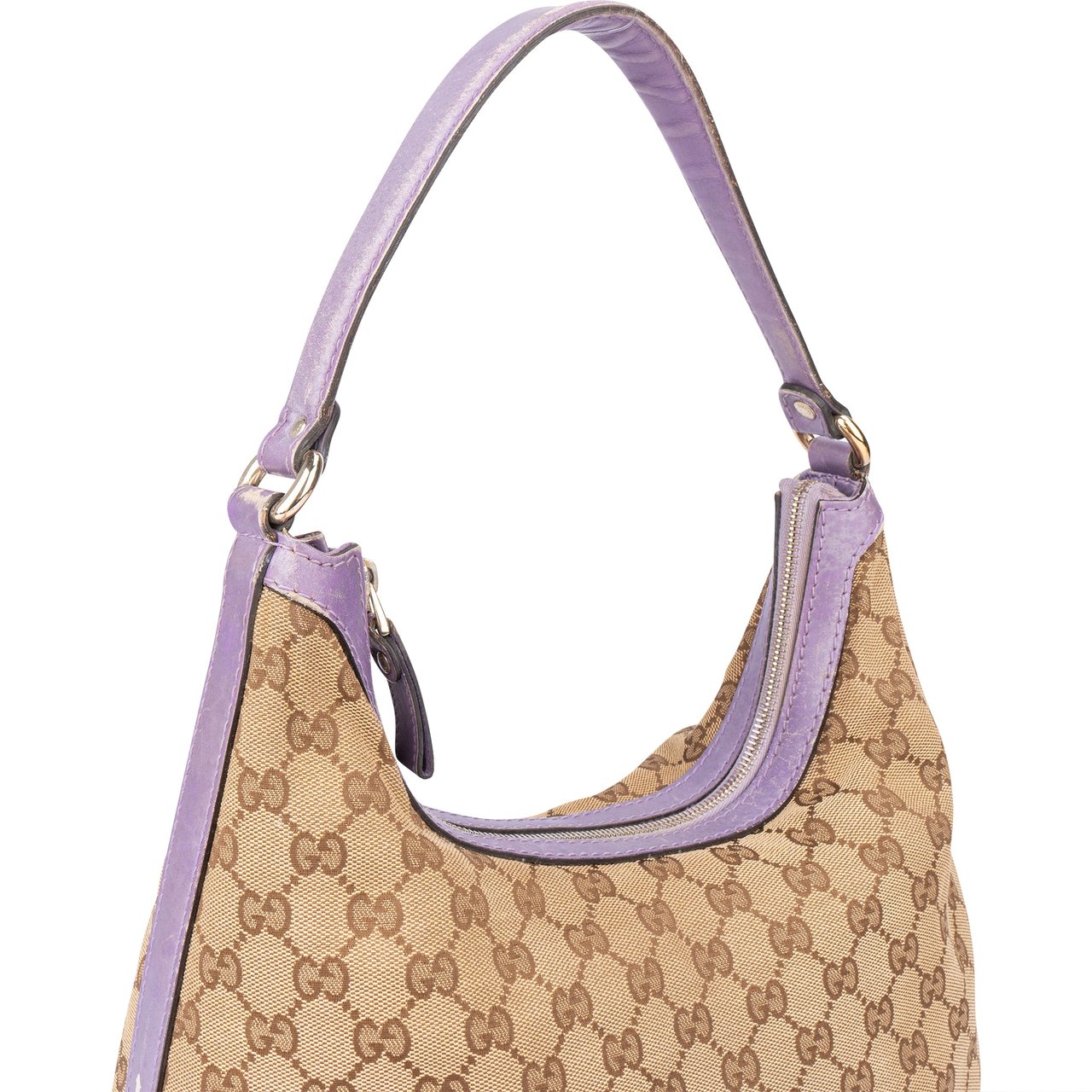 Gucci Gucci GG Monogram Lovely Heart Hobo Bag Divers