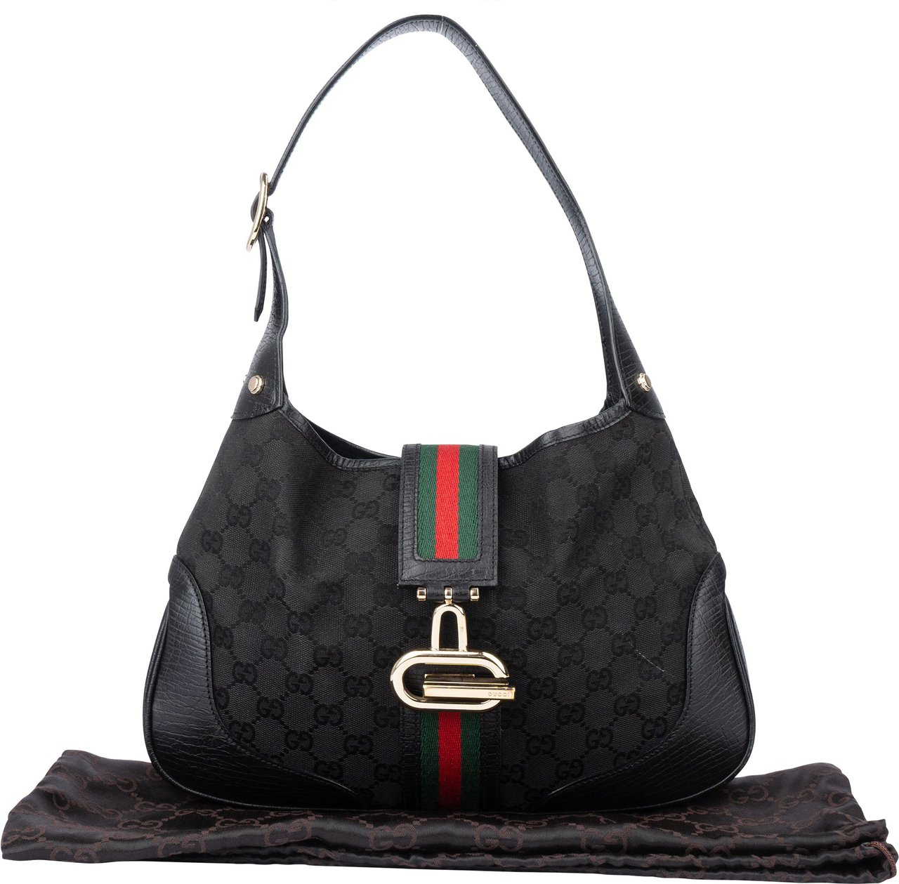Gucci Gucci GG Monogram Jackie Handbag Divers
